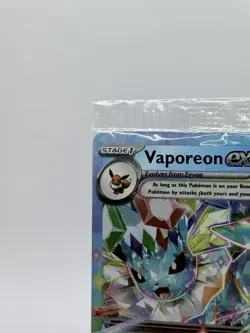 2025 Pokemon Vaporeon ex 023/131 Prismatic Evolutions SEALED PROMO - Image 4