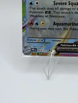 2025 Pokemon Vaporeon ex 023/131 Prismatic Evolutions SEALED PROMO - Image 5