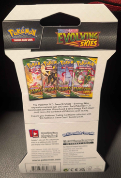 Pokemon Sword & Shield Evolving Skies Sleeved Booster | Umbreon - Image 2