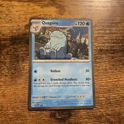 Quagsire Pokemon Scarlet & Violet SVP 156 Cosmos Holo Black Star Promo NM - Image 1
