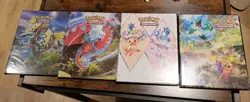 x 4 - Ultra Pro Pokemon 9 pockets A4 portfolio bundle - Image 1