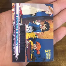 2000 TOPPS POKEMON THE MOVIE 2000 #27 A CHALLENGE TO ADVENTURE Non Holo Vintage - Image 4
