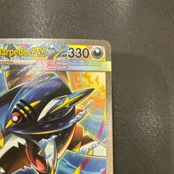 Pokemon Mega Sharpedo ex 127/094 Special Illustration SIR Phantasmal Flames - Image 3