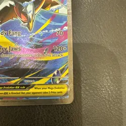 Pokemon Mega Sharpedo ex 127/094 Special Illustration SIR Phantasmal Flames - Image 5