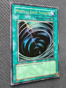 Yugioh Mystical Space Typhoon 1st Edition Ultra Rare MRL-047 NM - Image 2