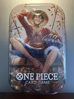 Monkey.D.Luffy Tin Pack Vol.2 New Sealed English One Piece TCG - Image 1