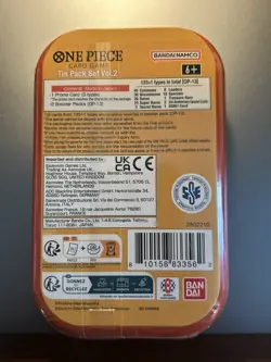 Monkey.D.Luffy Tin Pack Vol.2 New Sealed English One Piece TCG - Image 2