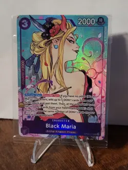 One Piece Black Maria (illustration Box Vol.2) SR OP08-074 Promo Sealed! - Image 1
