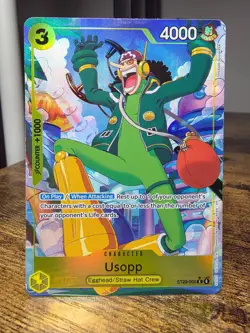 One Piece - Usopp (Full Art) Foil - Starter Deck 29: Egghead ST29-002 - NM - Image 1