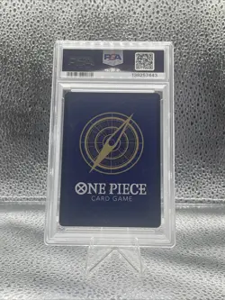 One Piece Basil Hawkins Alternate Art Op07-029 Psa 10 - Image 2