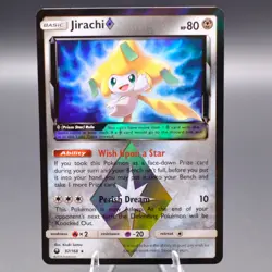 Jirachi Prism Star 97/168 Prism Rare SM - Celestial Storm Pokemon TCG NM - Image 1