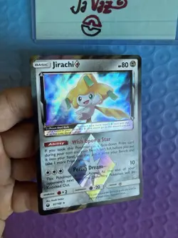 Jirachi 97/168 Prism Star NM Sun&Moon 2018 Celestial Storm ✨ 1 DAY SHIP! - Image 2
