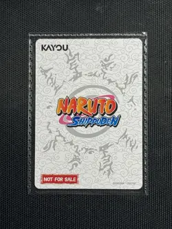 NARUTO Uzumaki Shippuden PSA Magazine Promo Card SEALED - Image 2