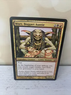 MTG 1x Wort, Boggart Auntie Lorwyn Modern Magic the Gathering Card x1 MP - Image 1