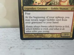 MTG 1x Wort, Boggart Auntie Lorwyn Modern Magic the Gathering Card x1 MP - Image 2