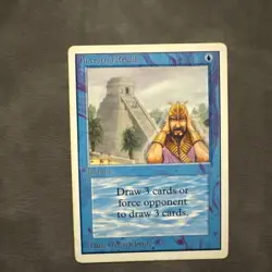 Magic the Gathering Ancestral Recall Unlimited Edition Rare Card - Image 1