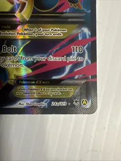 Pokemon TCG M Manectric EX Promo Card 24a/119 Holo - Image 4