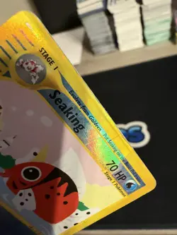 Seaking 59/147 E-Series Aquapolis 2002 Reverse Holo Uncommon Pokemon Card DMG - Image 3