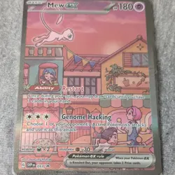 Mew EX SV Scarlet & Violet Promo Card #053 Sealed, Near Mint or Better - Image 3