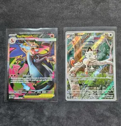 Mega Charizard X ex 109/094 Meowth 106/094 Fiamme Spettrali PFL Ita Pokemon Card - Image 1