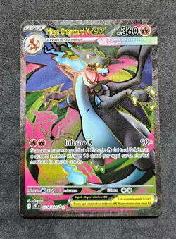 Mega Charizard X ex 109/094 Meowth 106/094 Fiamme Spettrali PFL Ita Pokemon Card - Image 4