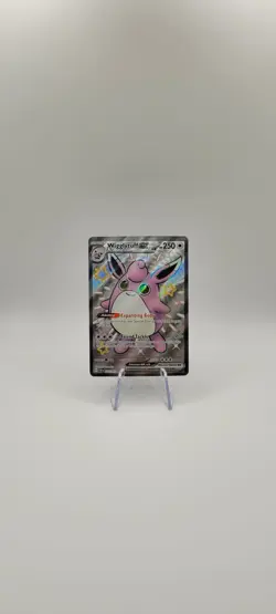 Pokemon TCG: Wigglytuff ex 222/091 Shiny Ultra Rare Card- Paldean Fates NM - Image 2