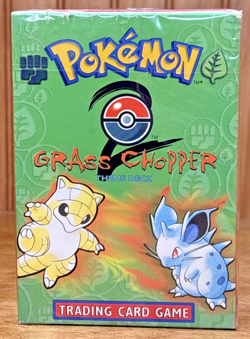 Pokemon Grass Chopper Theme Deck Trading Card Game Gamefreak Nintendo Sealed - Image 1