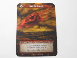 Salt the Earth Unique Non-Foil Sorcery Gothic TCG Trading Card - Image 2