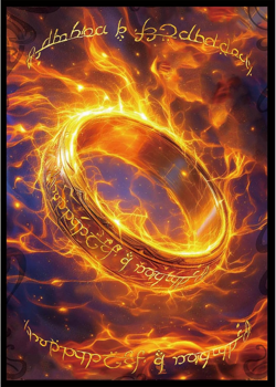 MTG Card Sleeves with 100 Pcs, Waterproof Textured Back Art Sleeves Deck Protect - Image 1