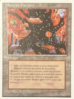 1995 Fourth Edition Mishra's Factory - Image 1