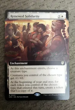 Magic the Gathering #23 Renewed Solidarity - Image 1