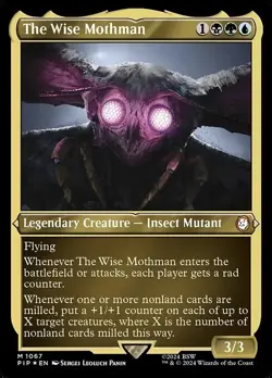 The Wise Mothman Custom Deck Commander MTG - Image 1