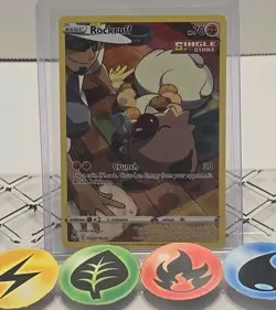 Pokemon TCG Rockruff TG07/TG30 Sword & Shield Silver Tempest 2022 NM - Image 1