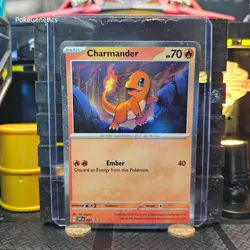 Charmander Promo Cosmos Holo Scarlet & Violet Pokemon TCG SVP047 - Image 1