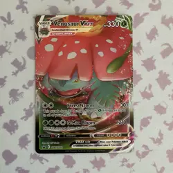 Venusaur VMAX SWSH102 Pokemon TCG Sword & Shield Black Star Promo Full Art NM - Image 1