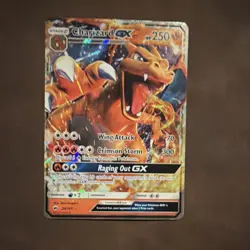 Pokemon TCG Charizard GX 20/147 SM-Burning Shadows Full Art Ultra Rare Holo - Image 1