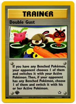 Pokemon - 1st Edition Neo Genesis Double Gust 100/111 LP - Image 1