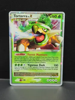 Torterra LV.X Holo Pokemon Diamond and Pearl Promos 2007 DP09 - Image 1