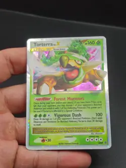 Torterra LV.X Holo Pokemon Diamond and Pearl Promos 2007 DP09 - Image 3