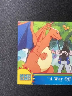 A Way Off Day Off OR15 Pokemon Topps Series 3 Orange Islands Blue Logo 1st Print - Image 2
