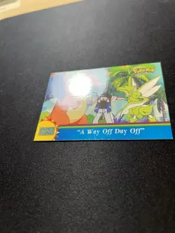 A Way Off Day Off OR15 Pokemon Topps Series 3 Orange Islands Blue Logo 1st Print - Image 4