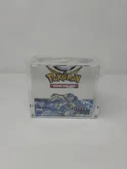 Acrylic Case w/ Magnetic Lid - Pokemon TCG Booster Box - TCG Box Not Included - Image 1