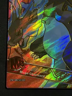 NON TCG Chinese Pokemon Elf Eif Origin Collection 3.0 MR Mega Charizard X - Image 5