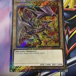 Red-Eyes Black Dragon 8th Art 1st Ed Platinum Secret Rare RA04-EN109 Yu-Gi-Oh - Image 4