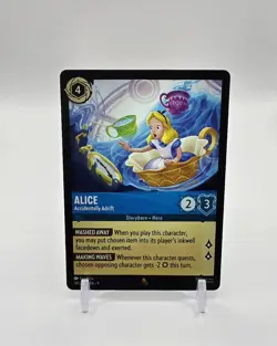 Alice Rare Disney Lorcana TCG Fabled No. 141/204 - Image 1