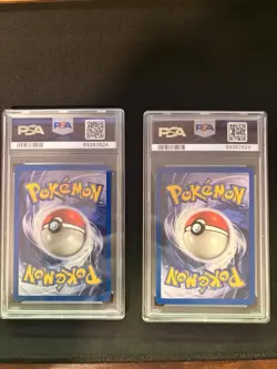Pokemon Jungle 1999 1st Edition Rhydon 45/64 + Marowak 1st Edition 39/64 PSA 9 - Image 2