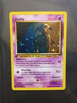 Dobby Harry Potter Pokemon Trading Card - Image 1