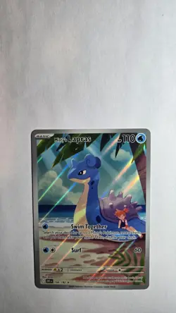 Misty's Lapras 194/182 Sv10: Destined Rivals Holo Pokemon Card - Ungraded - Image 2