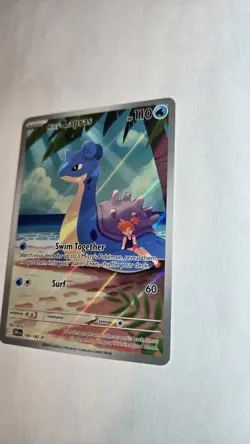 Misty's Lapras 194/182 Sv10: Destined Rivals Holo Pokemon Card - Ungraded - Image 3