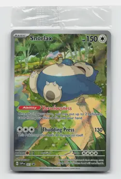 Snorlax - SV: Scarlet & Violet Sealed Promo Cards SVP 051 NM - Image 1